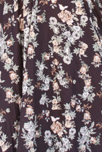 Load image into Gallery viewer, BLOOMCHIC BLACK FLORAL VNECK MAXI DRESS, SIZES 14, 16, 18, 20, 22