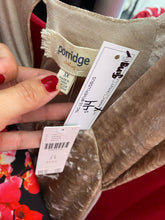 Load image into Gallery viewer, Porridge Cream Crushed Velvet Halter-Style Tank, Size 3X