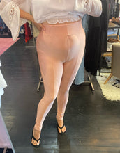 Load image into Gallery viewer, Fashion to Figure Shiny Peach Leggings, Size 2 & 4 Available