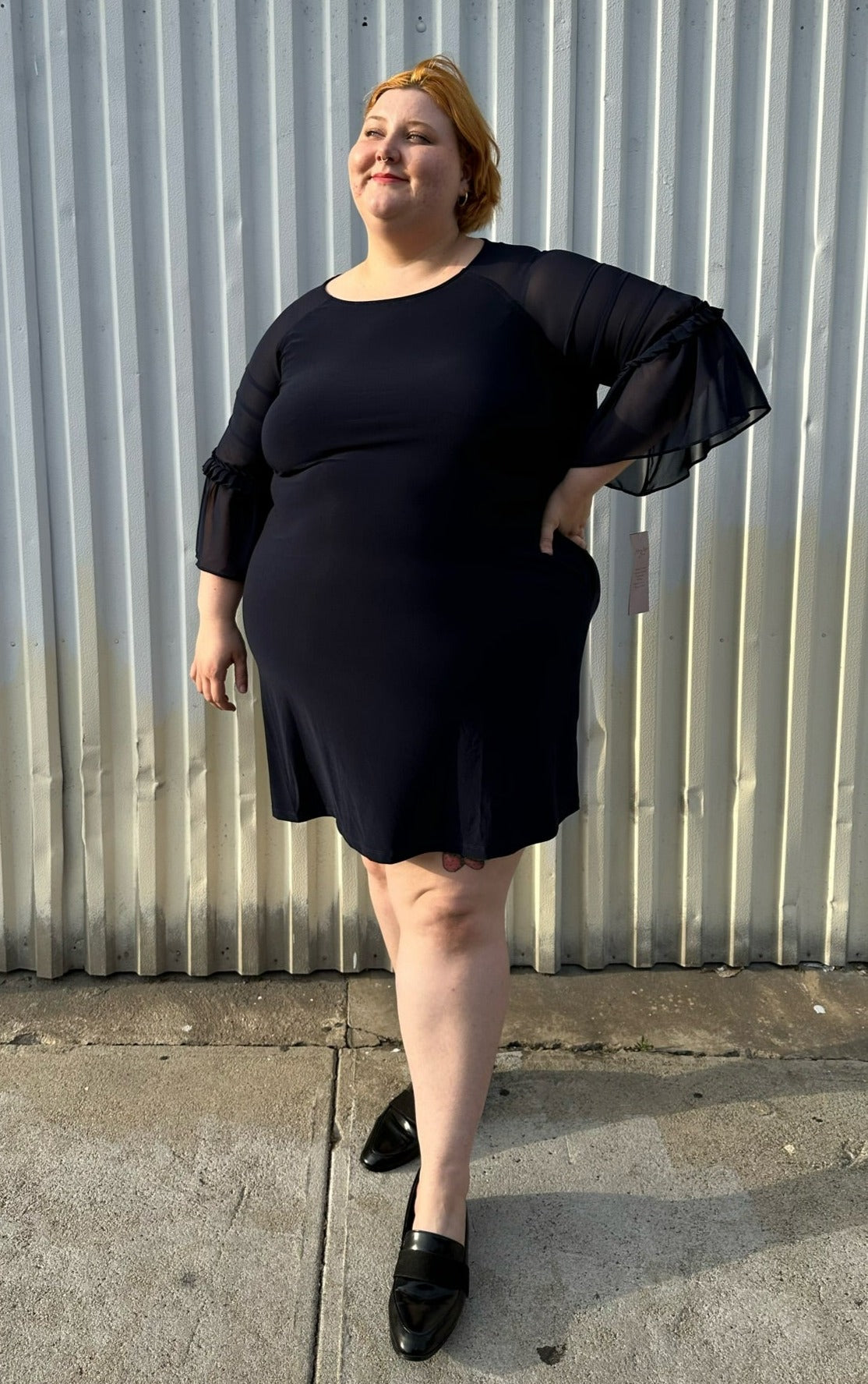 Nina leonard hot sale plus size dresses