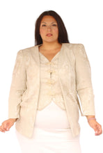 Load image into Gallery viewer, Maren Dress Vintage Blazer with Built in Vest, Size 16WP

