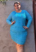 Load image into Gallery viewer, Future Collective Ruched Dress XXL
