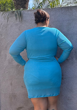 Load image into Gallery viewer, Future Collective Ruched Dress XXL
