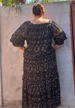 Load image into Gallery viewer, Antropologie Floral Tiered Dress size  20
