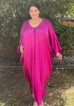 Load image into Gallery viewer, BACCAL Kaftan Hot Pink
