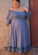 Load image into Gallery viewer, Cleobella Light Blue Dress XL
