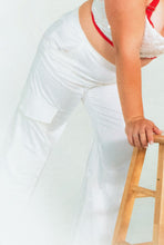 Load image into Gallery viewer, Zara White Cargo Pants, Size XXL
