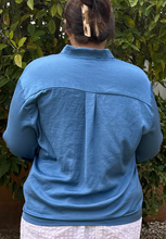 Load image into Gallery viewer, Banana Republic Blue Shirt XXL
