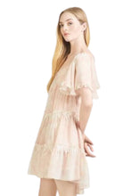Load image into Gallery viewer, Sachin &amp; Babi Shibori Ruffle Dress, Size XL
