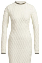 Load image into Gallery viewer, Ivy Park White Fishnet Long Sleeve Midi Dress, Size XL
