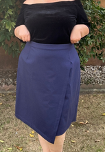 Load image into Gallery viewer, Pari Passu Navy Skirt 24
