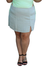Load image into Gallery viewer, What Lo Wants Sage &quot;Melanie&quot; Cotton Gauze Skirt, Size 1X
