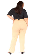 Load image into Gallery viewer, The Drop Beige Ribbed Comfy Pants, Size XXL
