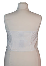 Load image into Gallery viewer, NWT Eloquii White Bow Detail Tube Top, Size 26
