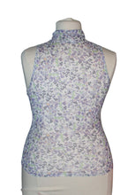 Load image into Gallery viewer, AFRM Mesh Floral Mock Neck Top, Size XL
