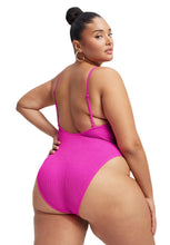 Load image into Gallery viewer, Good American Always Fits One Piece Swimsuit in Hawaiian Pink, Size 3X and 4X
