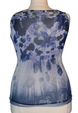 Load image into Gallery viewer, Fuzzi Blue and Purple Floral Tank, Size 16

