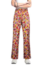 Load image into Gallery viewer, Ganni Yellow Floral Pants, Size XL
