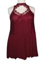 Load image into Gallery viewer, Addie Lace High Neck Trapeze Dress, Size L
