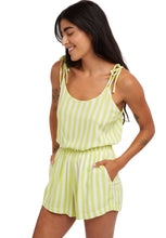 Load image into Gallery viewer, Ban.do Green and White Stripe Tank and Cami Set, Size 2X
