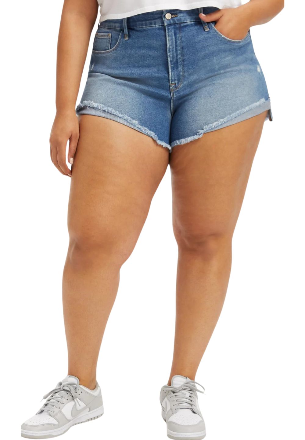Good American Denim Shorts, Size 16