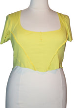Load image into Gallery viewer, Urban Outfitters Yellow Ribbed Crop Top, Size XXL
