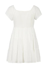 Load image into Gallery viewer, White Smocked Tiered Dress, Size 3X
