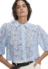 Load image into Gallery viewer, ZARA Floral Print Organza Blouse, Size XXL
