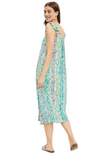 Load image into Gallery viewer, Loft Floral Ruffle Strap Midi Dress, Size XL
