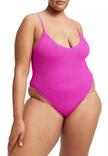 Load image into Gallery viewer, Good American Always Fits One Piece Swimsuit in Hawaiian Pink, Size 3X and 4X
