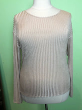 Load image into Gallery viewer, Good American Light Tan Ribbed Sweater, Size 2X
