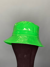 Load image into Gallery viewer, Green Pleather Bucket Hat

