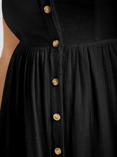 Load image into Gallery viewer, BloomChic Cami Dress Button Detail Adjustable Straps
