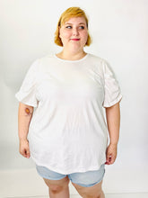 Load image into Gallery viewer, City Chic White Tee, Size XXL
