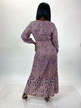 Load image into Gallery viewer, Yigal Azrouël Red, White, and Blue Mini Floral Asymmetrical Wrap Dress, Size 12/14
