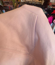 Load image into Gallery viewer, Addtional close up of a pen mark around the pocket of a size 1 11 Honoré baby pink two-piece lounge set sold as is.
