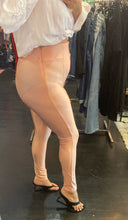 Load image into Gallery viewer, Fashion to Figure Shiny Peach Leggings, Size 2 &amp; 4 Available
