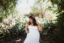 Load image into Gallery viewer, Morilee Lace and Sequin Wedding Dress, Size 18
