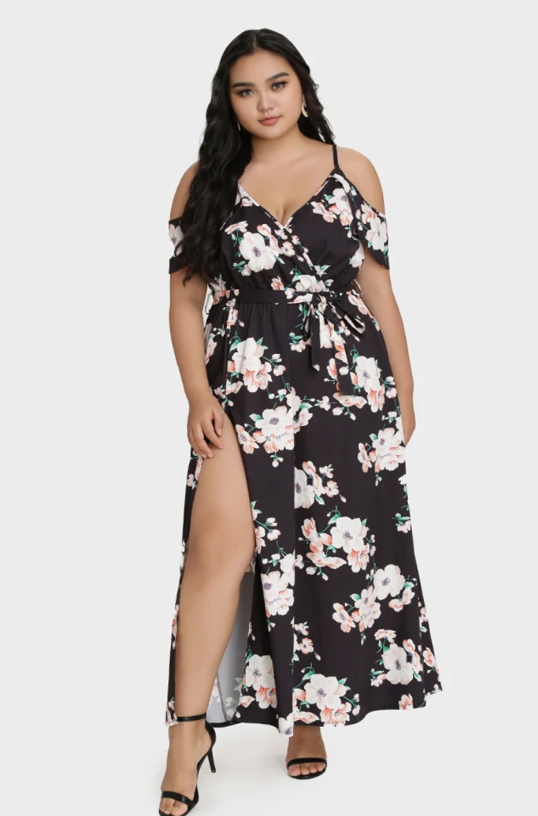 ❗️最終価格❗️FLORAL PRINT VELOUR BODYSUTS Sultry Beauty Floral Velvet Burnout Bodysuit | Windsor