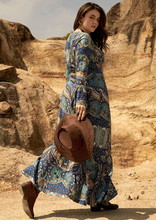 Load image into Gallery viewer, Bloomchic Paisley Maxi Wrap Dress, Multiple Colors &amp; Sizes Available!
