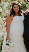 Load image into Gallery viewer, Morilee Lace and Sequin Wedding Dress, Size 18
