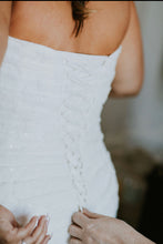 Load image into Gallery viewer, Morilee Lace and Sequin Wedding Dress, Size 18
